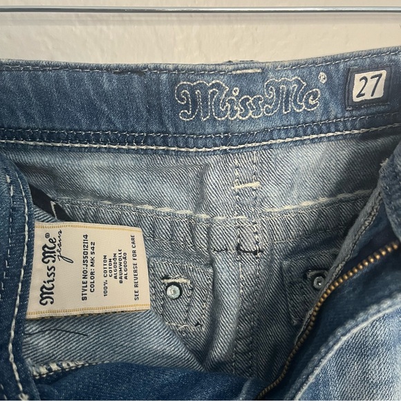 Miss Me Blue Signature Skirt - Sz 27 - Picture 4 of 7